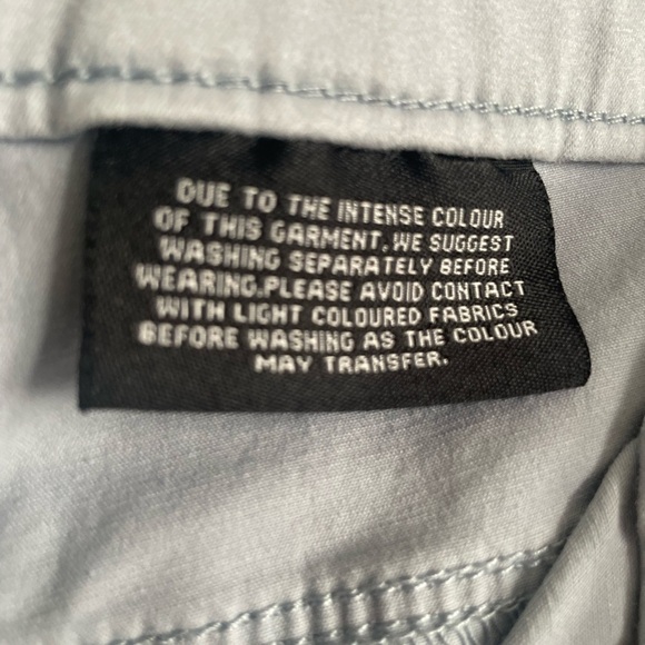 Buffalo David Bitton Blue Pants. Pre-Owned. Size 14/34 - Picture 4 of 6